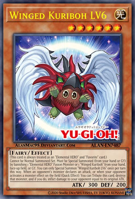 kuriboh alato lv 6|winged kuriboh lv6.